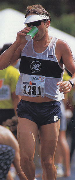 Ironman competitor Dave Liotta